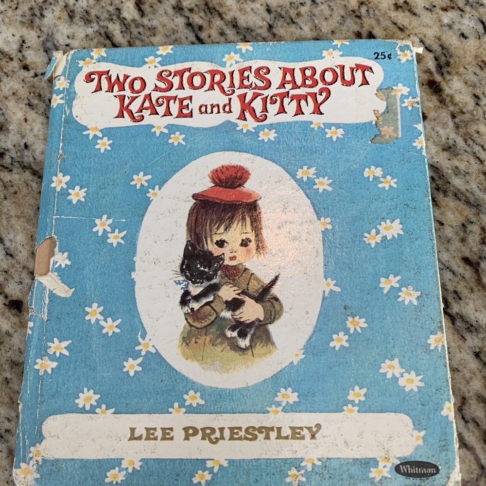 Vintage 1968 Two Stories About Kate and Kitty Whitman Tell-A-Tale Lee Priestley